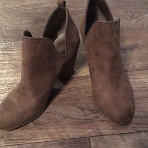 Brown ankle boots